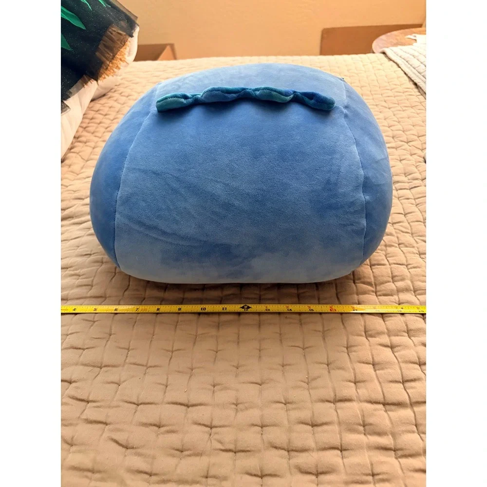 Squishmallow Brody the Dinosaur Blue Stackable Plush Stuffy Collectible Size 12